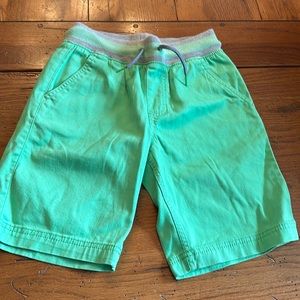 Boys shorts, size large 10/12, green & gray